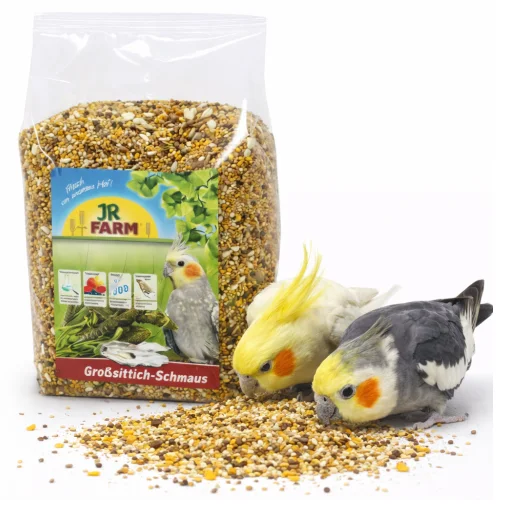 Alimentation pour calopsittes avec graines et patee